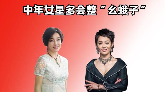 中年女星多会整幺蛾子!许娜京敌一千自损八百,刘晓庆:迷之操作