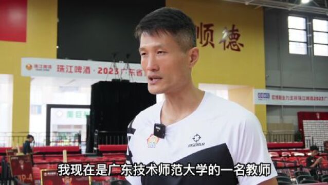 珠江啤酒2023粤男篮 |【人物专访季乐:省联赛这个舞台让我重焕青春】