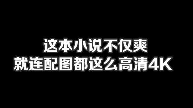 这本小说不仅爽,就连配图都这么高清4K#星作者创造营