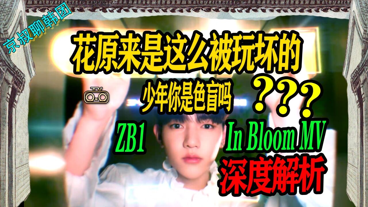 N.611 ZEROBASEONE新歌In Bloom深度解析【京叔聊韩团】