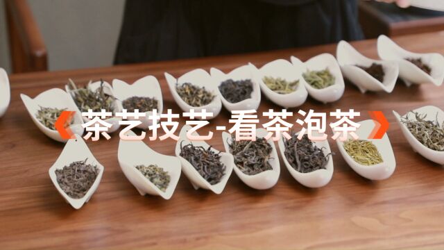 茶艺师专业泡茶方法:看茶泡茶,了解茶叶的特征