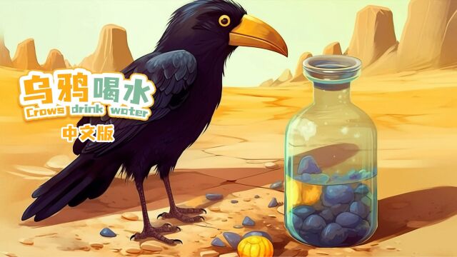 乌鸦喝水中文版