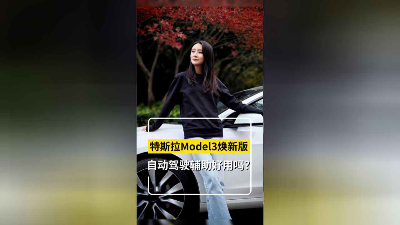 特斯拉Model3焕新版 自动驾驶辅助好用吗?