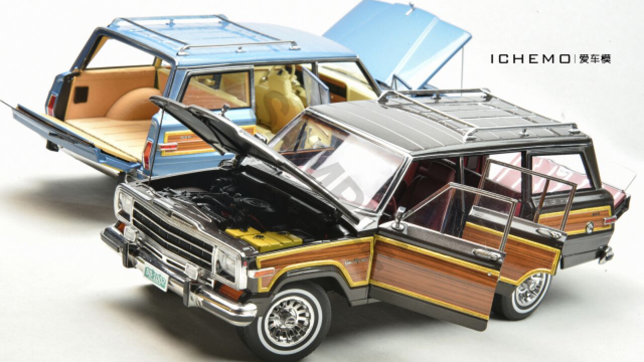 木纹大吉普!DD Model 1:18 合金全开 Jeep Wagoneer 样品