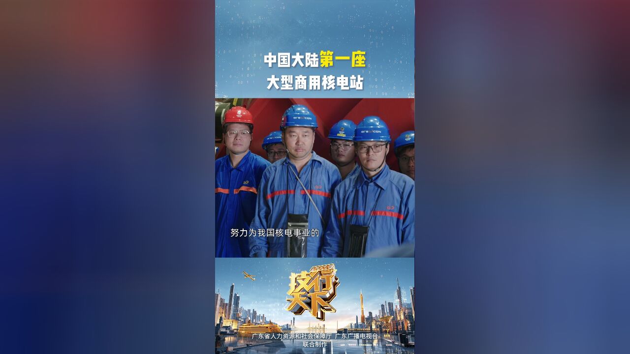 中国大陆第一座大型商用核电站