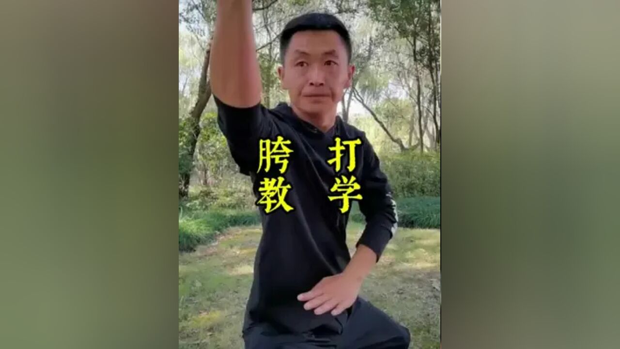 胯打教学