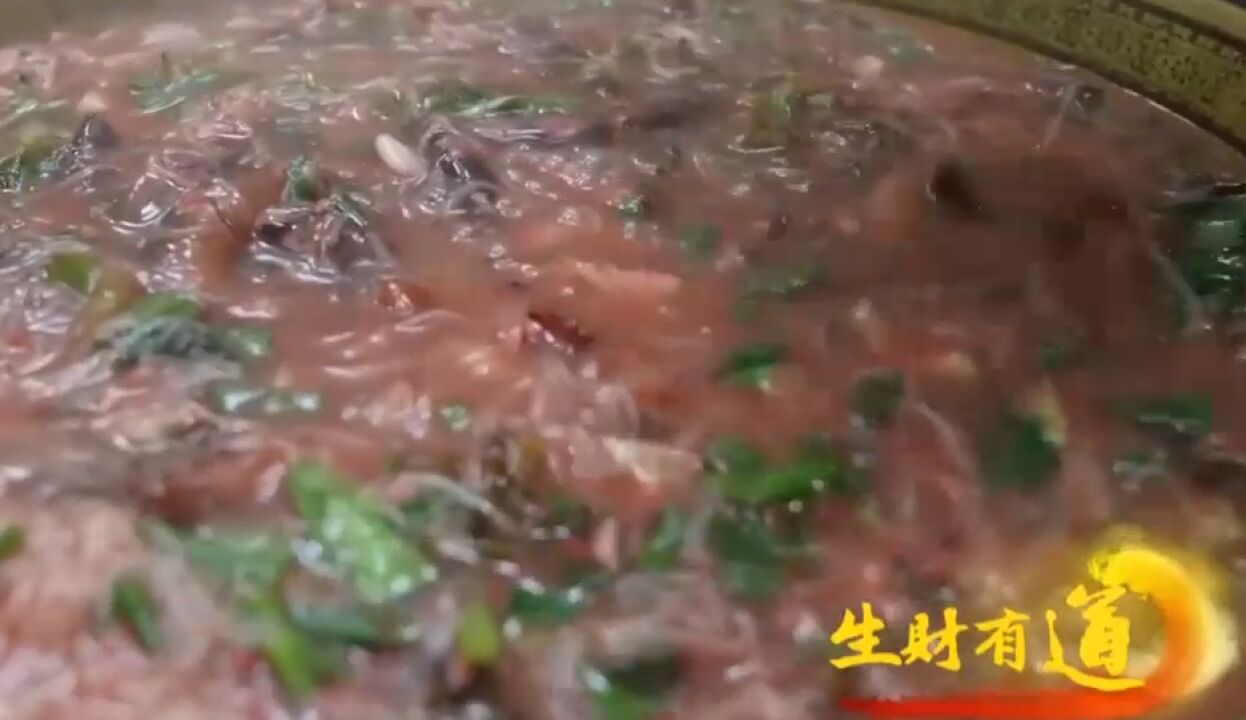 当地特色美食“泥鳅面”,味道鲜美香味浓郁,深受众多食客喜爱