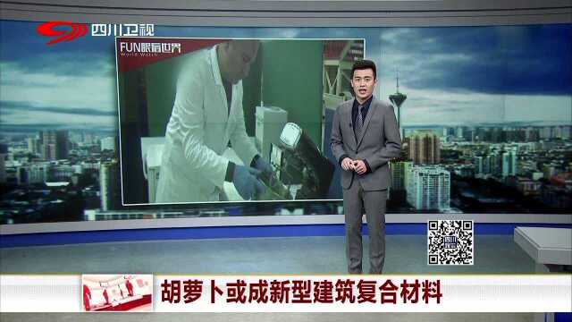 助力绿色发展 胡萝卜或成新型建筑复合材料