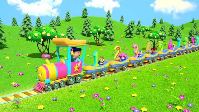 Number Train | Kindergarten Songs And Learning Videos For Kids