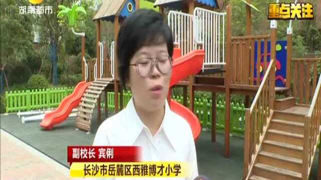 长沙今秋新改扩建中小学25所(一):岳麓区新建西雅博才小学 打造“果树校园”绿意盎然