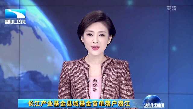 长江产业基金县域基金首单落户潜江 湖北将生产“光刻胶”为电子信息产业“补链”