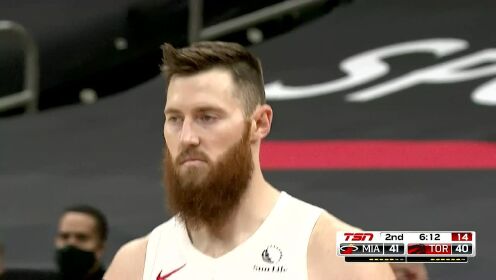 NBA季前赛:热火vs猛龙第2节中文解说回放 - 腾讯视频