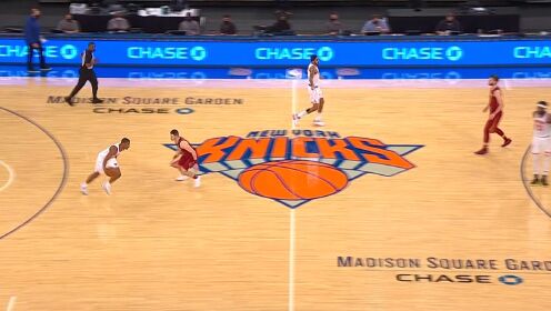 《NBA全场回放》NBA季前赛:骑士vs尼克斯第4节中文解说回放