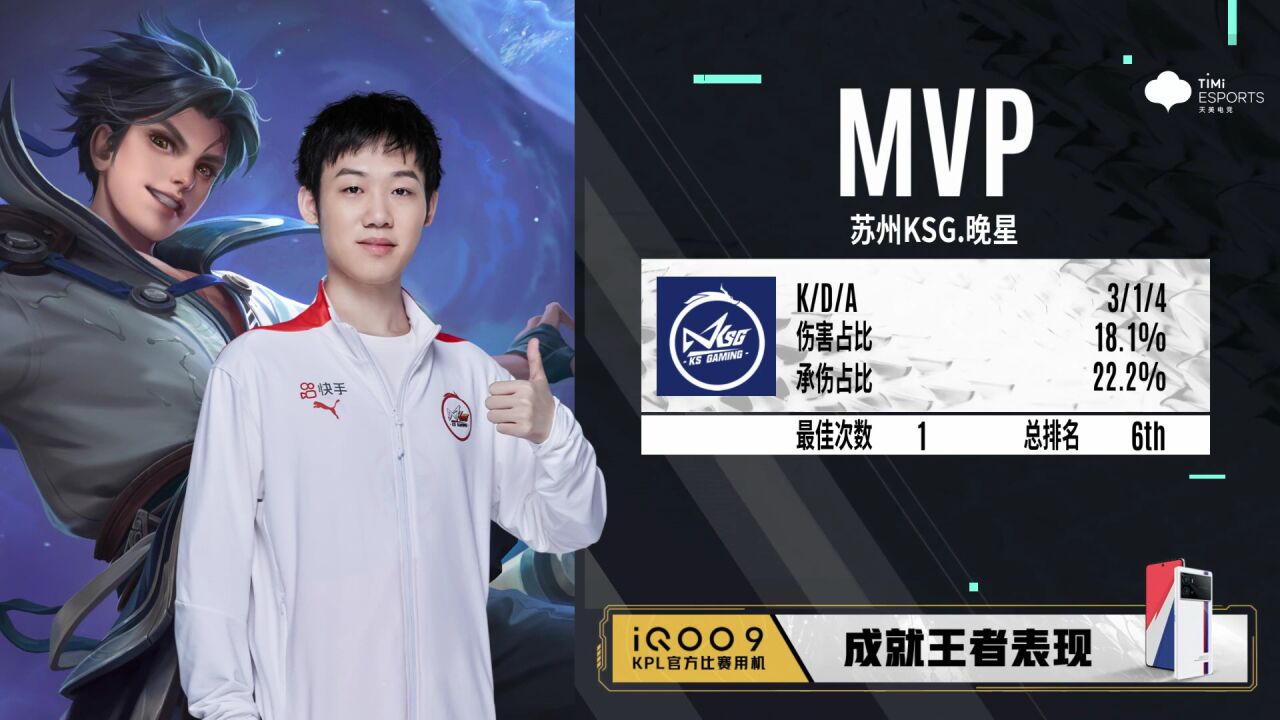 厦门VG vs 苏州KSG 第四局 苏州KSG拿下比赛