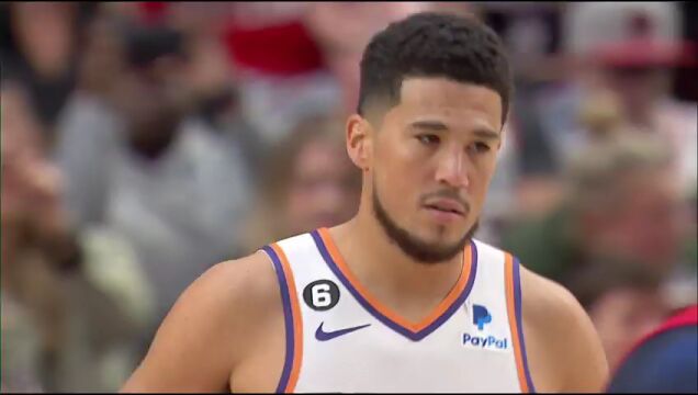  NBA常规赛：太阳vs开拓者第1节英文原声回放