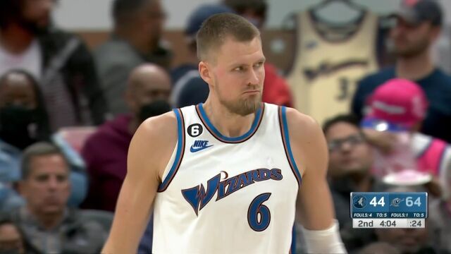 NBA常规赛：森林狼vs奇才第2节中文解说回放