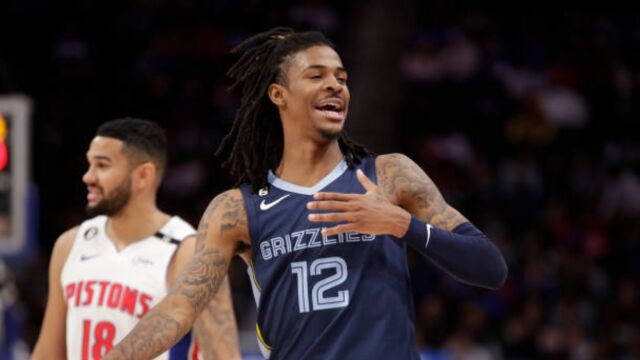 14日NBA十佳球 莫兰特飞天暴扣兰福德封盖厄尔