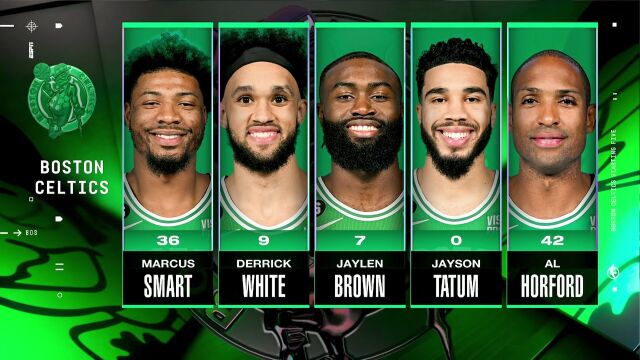 NBA常规赛：凯尔特人vs骑士 中文解说全场回放