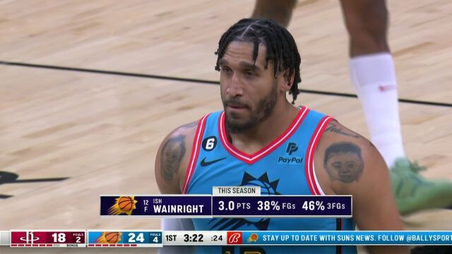 NBA常规赛：火箭vs太阳第1节中文解说回放