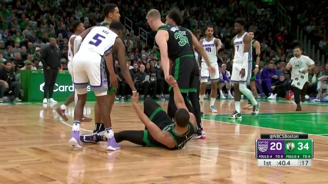 国王vs凯尔特人第1节中文解说回放