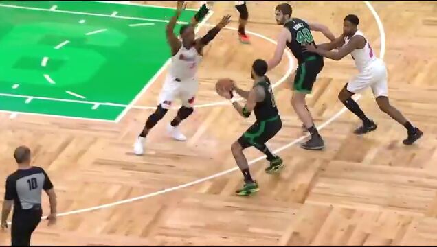 NBA常规赛热火vs凯尔特人第2节中文解说回放