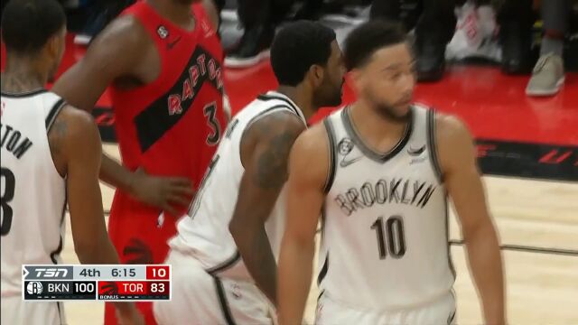 NBA常规赛：篮网vs猛龙只关于篮球解说全场回放
