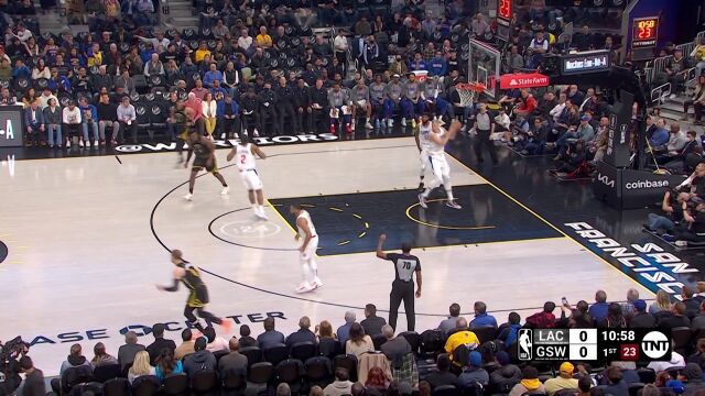 快船vs勇士第1节中文解说回放