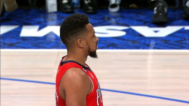 NBA常规赛：鹈鹕vs独行侠英文原声全场回放