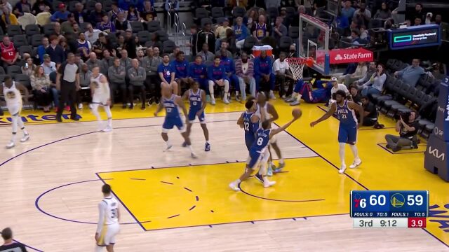 进攻行云流水！卢尼大步流星突破上篮丝滑流畅