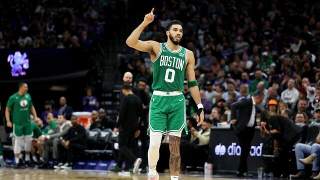 塔图姆vs国王集锦 全场砍下36+8+4无解输出率队取胜