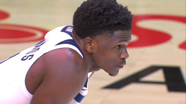 NBA常规赛：森林狼vs老鹰英文原声全场回放