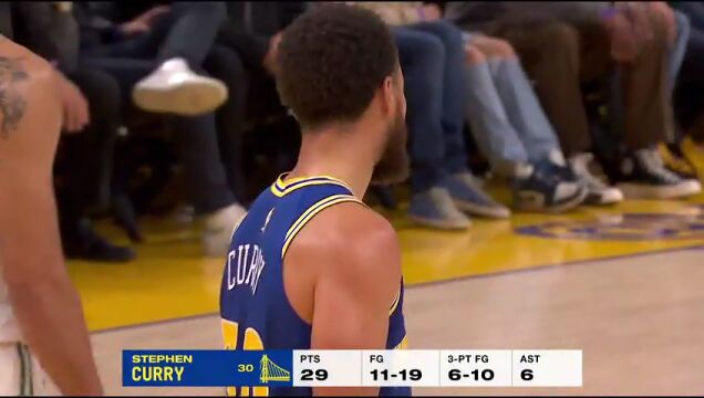 NBA常规赛：凯尔特人vs勇士第4节中文解说回放