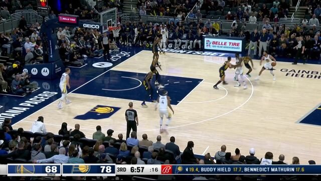 反击势头只升不降 库里三分一箭穿心