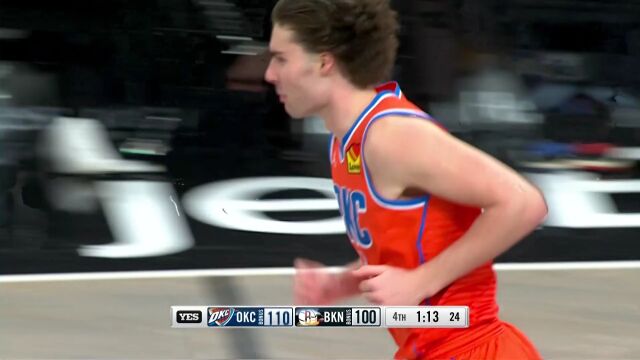 吉迪大局观出色底线妙传破包夹 再抛射命中提前杀死比赛