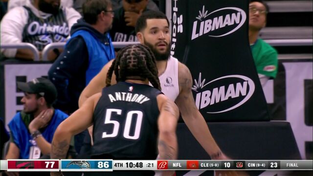 NBA常规赛：猛龙vs魔术英文原声全场回放