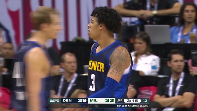 NBA夏季联赛：掘金vs雄鹿中文解说全场回放
