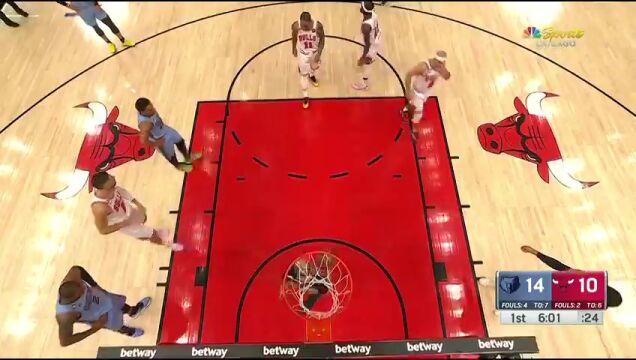 灰熊vs公牛中文解说全场回放