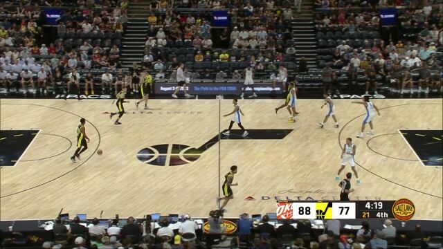 NBA夏季联赛：雷霆vs爵士第4节中文解说回放