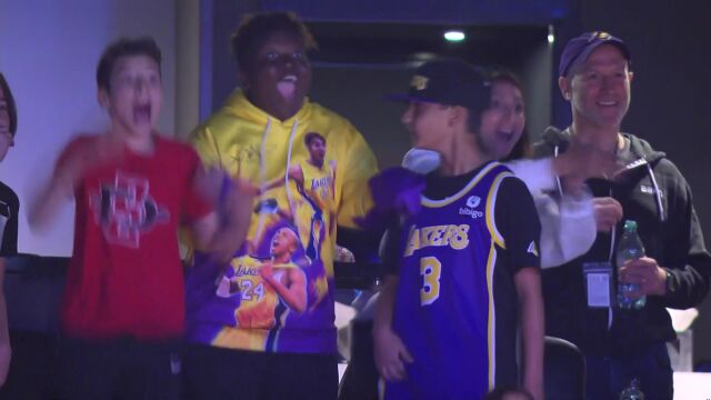 NBA常规赛：爵士vs湖人第4节英文原声回放
