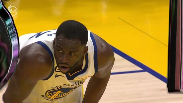 NBA季后赛：国王vs勇士第1节英文解说回放