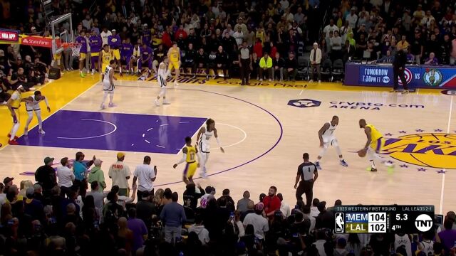 湖人vs灰熊G5前瞻：湖人全队出征G5 浓眉伤势加重预计带伤出战