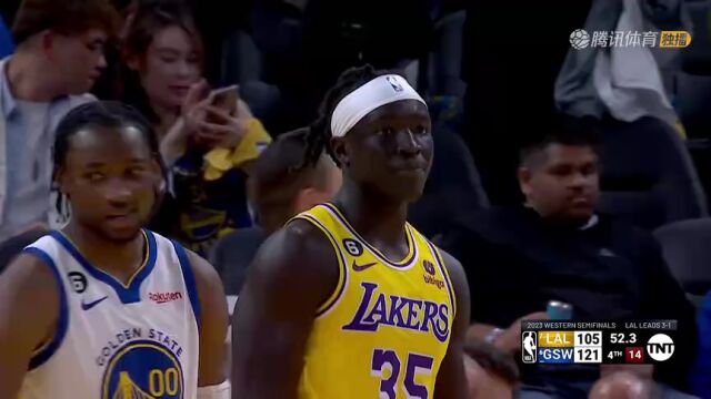 湖人vs勇士第4节中文解说回放