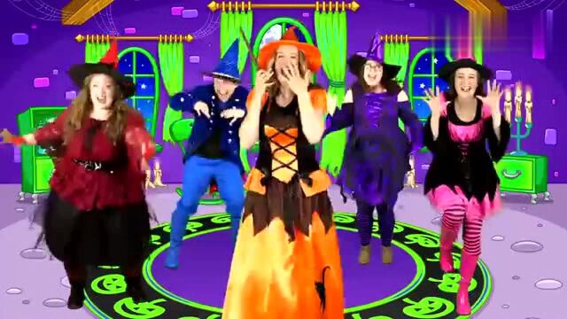 「Bounce Patrol英语童谣」Witches on Halloween  Kids