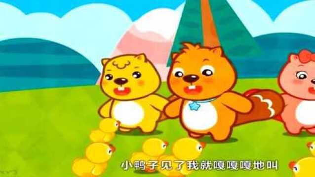 益智早教学动物:小鸭子!