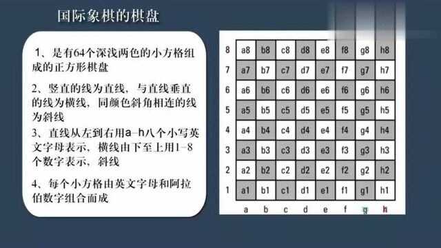 国际象棋入门——基本规则之棋盘