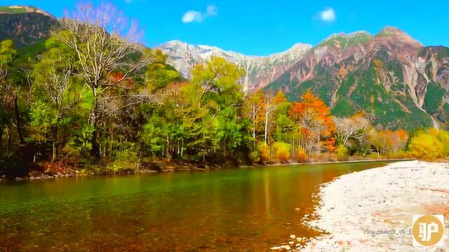 实拍日本信州最美风光,人间仙境,来了之后根本不想走了