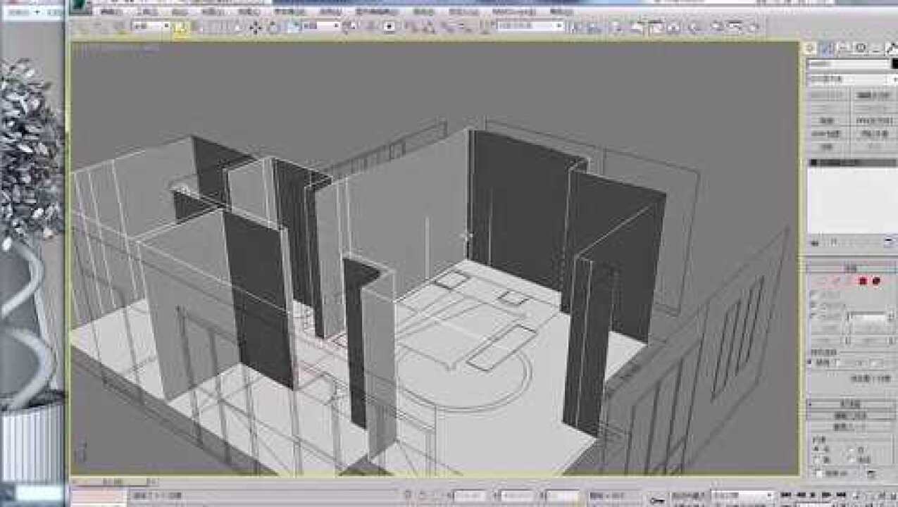 3dmax,建模教程,CAD导入3dmax空间建模_腾讯视频