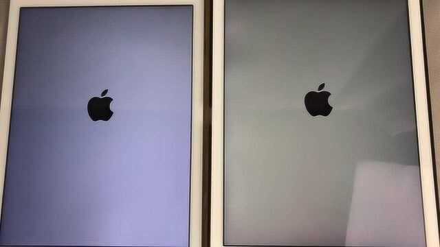 iPad Air2换屏幕总成原组装效果对比