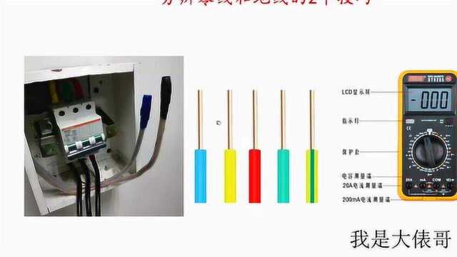 3分钟说一下零线和地线的分辨方法,一般人我不告诉他