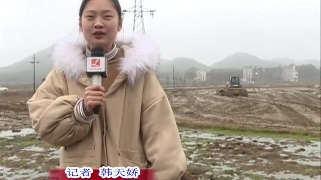 乐平浯口镇稳步推进高标准农田建设